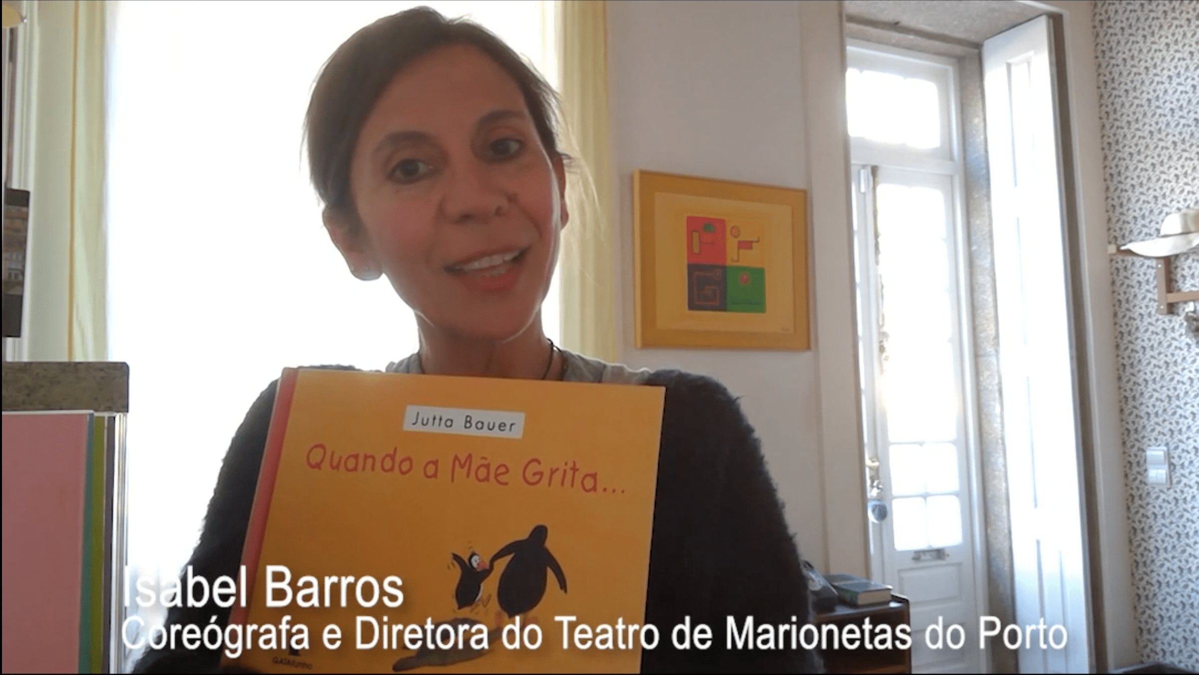 Isabel Barros, coreógrafa e diretora do Museu da Marioneta do Porto